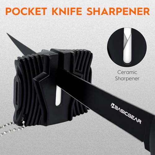 BasicGear Fishing Fillet Knife Set of 4, 5-7-8-9 in, 440C Steel Super Sharp - image 8