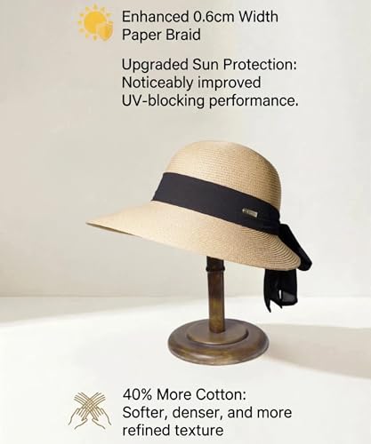 Sombrero de Sol Plegable con Ala Ancha para Mujer miniatura 6