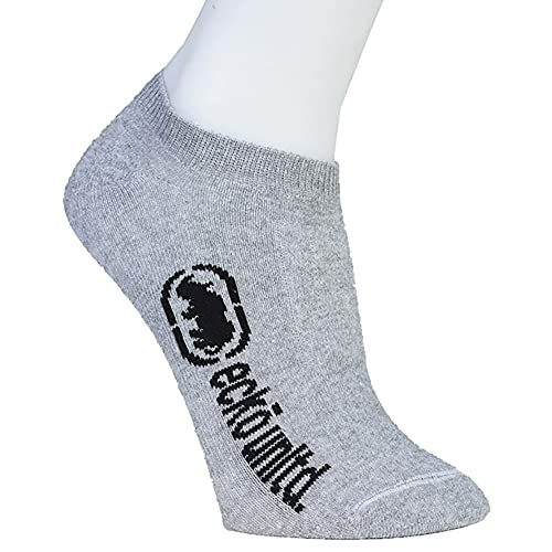 Kit C/ 3 Pares de Meias Invisível Algodão, Masculino, Ecko , Branco/ Preto/ Mescla, 39-44, B326801