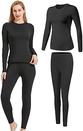 UNIQUEBELLA Conjunto de Ropa Interior térmica para Mujer Extra cá...