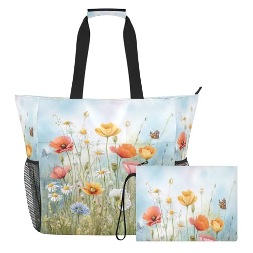 Sac de plage imperméable anti-sable extra large avec zone humide séparée