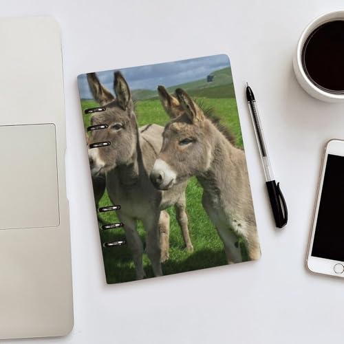 Cahier à anneaux A5 rechargeable carnet de notes ligné imperméable - 5
