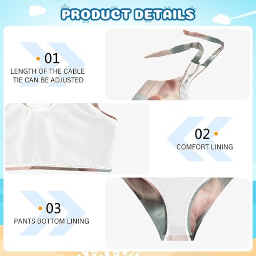 Cute Pig Cub in Tub Girls Bikini Sets 2 Piece Swimsuits Bathing Suit Swimwear4