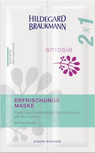 Preisvergleich Produktbild Hildegard Braukmann Emosie Erfrischungs Maske 2x 7ml, 3er Pack (3 x 2 Stück)