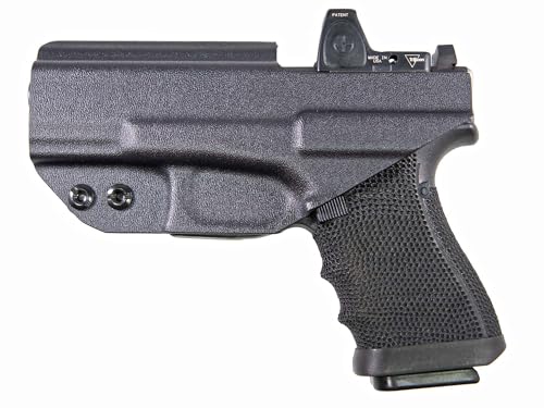 FDO Industries optic-ready Glock 19 IWB holster for red-dot appendix carry