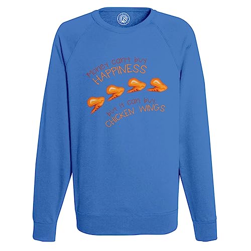 Sweat Shirt Homme Chicken Wings imprimé en coton col rond original