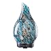 COOSA Essential Oil Diffuser, Art Glass Ultrasonic Aromatherapy Diffuser with Timer and Waterless Auto Shut-Off, 7 Colors LED Night Lights for Home Yoga Spa(100ML) (Blue)