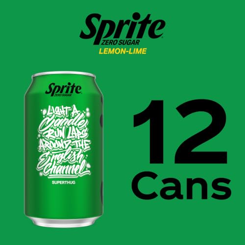 Image of Sprite Zero Sugar Lemon-Lime Caffeine-Free Soda Cans, 12 fl oz, 12 Pack