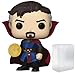 POP Marvel: Doctor Strange Multiverse of Madness - Doctor Strange Funko Vinyl Figure (Bundled with Compatible Box Protector Case), Multicolor, 3.75 inches