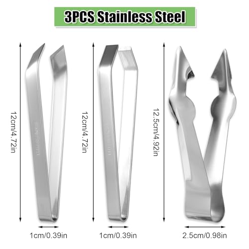Lasuroa 1001574 3Pcs Stainless Steel Garlic Peeler thumb #1