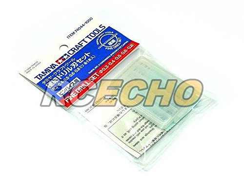 Brocas Tamiya 74044 para maquetismo y modelismo plástico de precisión