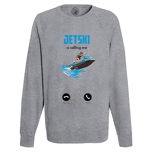 Sweatshirt Homme Le Jetski m'appelle pull passion sport