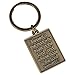 Dicksons Man of God Blessed Antique Bronze Finish Zinc Alloy Metal, Christian Inspirational, Split Key Ring, for Bible Bag, Backpack, Purse, Duffle, Lanyard or Wallet, Keychain, Single