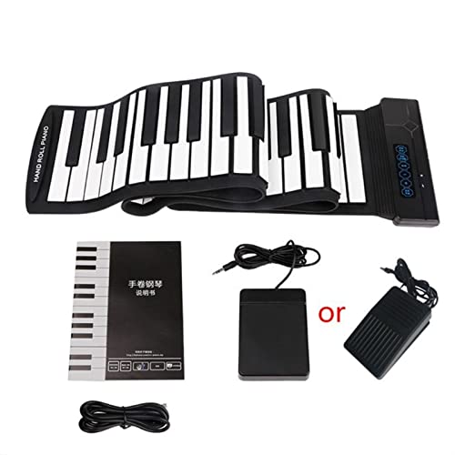 QWEQWE Clavier Flexible 88 Touches Flexibles Roll Up Piano Clavier - Les Beatles, Paul McCartney, John Lennon, RIngo Starr, George Harrison QWEQWE Clavier Flexible 88 Touches Flexibles Roll Up Piano Clavier – Image 3
