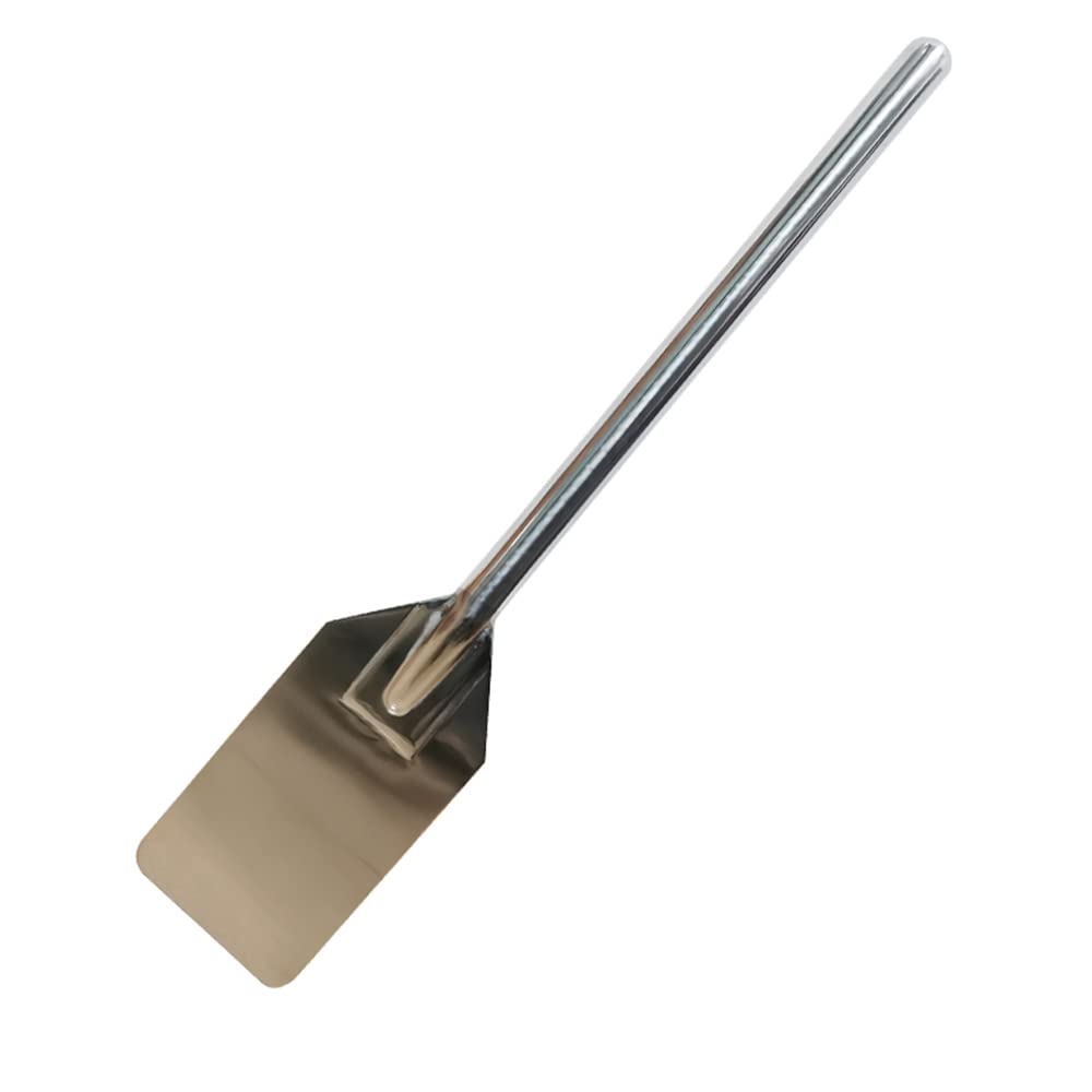 MNSSRN Long Handle Stainless Steel Stirring Spatula, Paddle for Bulk Cooking Crawfish Boil And Brew Beer,A,24in