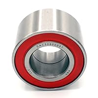 Parts and Parts Schrägkugellager DAC 30600037 2RS 30x60x37mm, DIN 628, zweireihig, Reibungsarm, abgedichtetes Lager für radiale & axiale Belastungen, Ideal für Industrie- & Automobilanwendungen