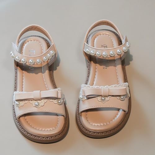 Sandals for Girls Fashion Summer Open Toe Sandal Kid Flat Rhinestone Solid Toddler Shoes Footwear4