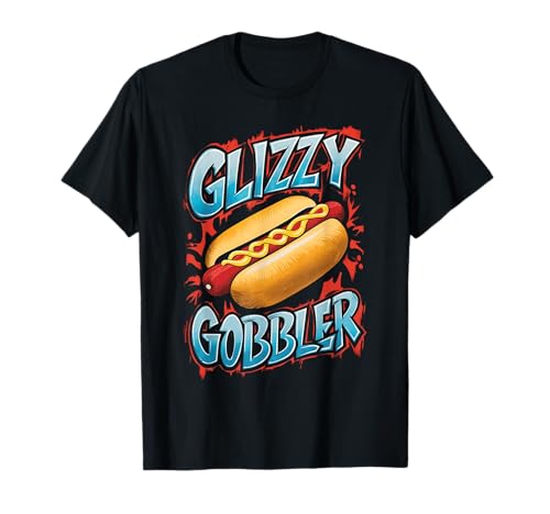 Funny Hotdog Lover Glizzy Gobbler Gladiator Number One T-Shirt