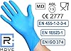 100 guanti in Nitrile L senza polvere, senza lattice, ipoallergenici, certificati CE conforme alla norma EN455 guanti per alimenti guanti medici monouso #4