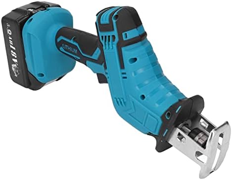 ViaGasaFamido Cordless Reciprocating Saw 3100SPM Electric Hand Saw 18V Cordless Jigsaw Portable Power Reciprocating Saws Electric Cutting Tool for Cutting Wood PVC