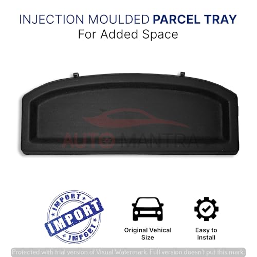 Image of Car Parcel Tray Diggi Luggage Tray in Perfect Fitting Compatible for Tiago