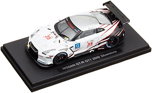 Nissan GT-R GT1 voiture miniature EBBRO 1/43 Silverstone de la course 2009