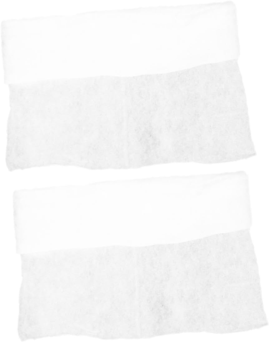 Luxshiny 2pcs White Artificial Snow Blanket 1.5x1m Faux Snow for Christmas Holiday Decoration Thick Winter Carpet for Indoor Village Scenes and Seasonal Home Décor