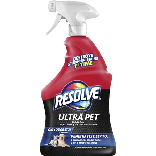 Resolve Ultra Pet Carpet Cleaner Spray, Pet Stain Remover, 32oz