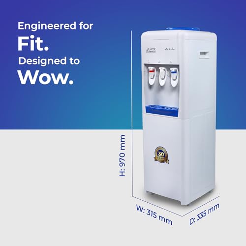 Image of ATLANTIS Sky | Floor Standing Water Dispenser with Hot, Normal & Cold Water | 3L per Hour Cooling Capacity
