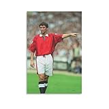 Roy Keane ロイ・キーン ポスター 部屋飾り キャンバスウォールアート 印刷 ポスター 版画 壁飾り 壁の絵 壁掛け ホームアートワーク08x12inch(20x30cm)