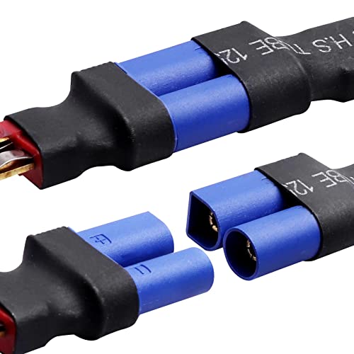Adaptador Deans T a EC5 para Batería Lipo RC con Correas 4