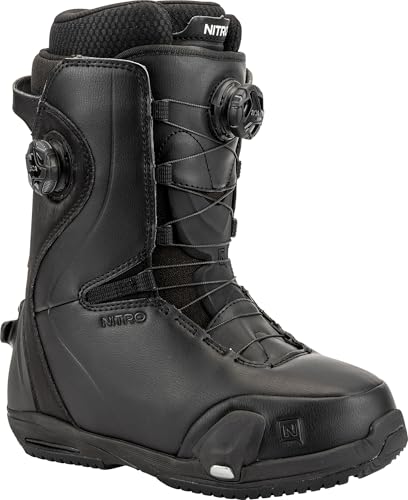 Nitro Dynasty Step On Boa Womens Snowboard Boots, Black, 8 (25.0)