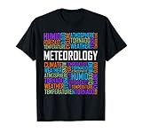 Meteorology Words Gifts Weather Forecast Meteorologist Gift T-Shirt