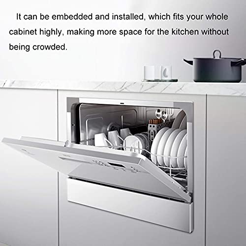 Sterilisatoren Afwasmachine Tafelblad Afwasmachine Huishoudelijke Afwasmachine Met 6 Programma'S 6 Sets Mini… - Image 3