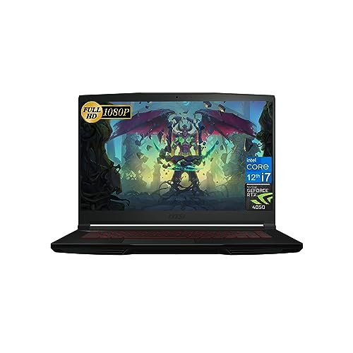 MSI 2023 Newest Thin GF63 Gaming Laptop, 15.6