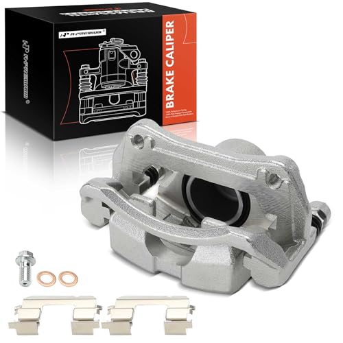 A-Premium Disc Brake Caliper Assembly with Bracket Compatible with Kia Soul 2019 2020 2021 2022 2023, Front Left Driver Side