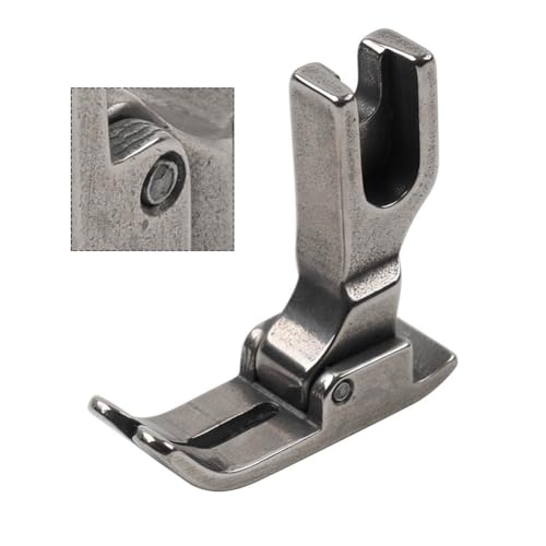 Cnamid5 1pc Steel Sewing Pad Left Edge Guide Walking Foot Silver miniatura 2