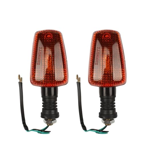 Clignotants moto avant et arrière pour Yamaha XJR1300 XJR1200 FZR400 SRX600 - Paire d'indicateurs