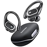 2024 Bluetooth Headphones Wireless Earbuds with Earhooks for Sport, HiFi Stereo, ENC Mic, 80Hrs LED Display, IPX7 Waterproof Ear buds for During Running/Workout Black