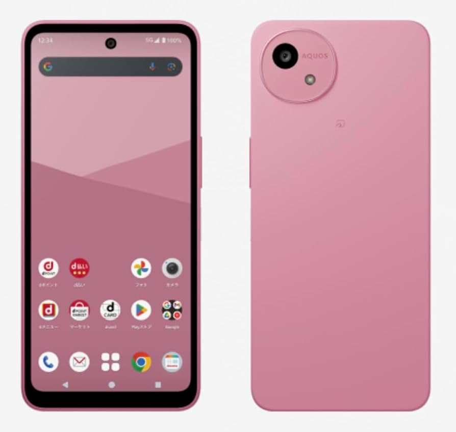 Amazon | Simフリー AQUOS wish5 SH-52F ナデシコ docomoモデルSIM