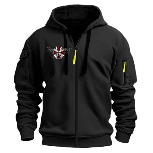 WZYRZ Herren-Kapuzenpullover für Resident/Evil/Umbrella, Reißverschluss-Sweatshirt, Kapuzenjacke, warm, dick, für den Winter, Pullover, Hoodies für Teenager und Erwachsene,B-x_l für 32,99 EUR bei Amazon Bild: WZYRZ Herren-Kapuzenpullover für Resident/Evil/Umbrella, Reißverschluss-Sweatshirt, Kapuzenjacke, warm, dick, für den Winter, Pullover, Hoodies für Teenager und Erwachsene,B-x_l für 32,99 EUR bei Amazon