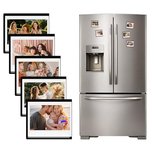 HIYQIN Pack de 5 Marcos de Fotos Magnéticos para Película Instax