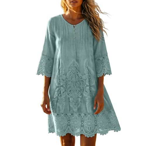 Robe hawaïenne pour femme style bohème robe longue vintage de loisirs
