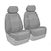 Coverking Custom Fit Front 50/50 Bucket Seat Cover for Select Mercedes-Benz CLK-320/430/55 AMG Models - Ballistic (Light Gray)