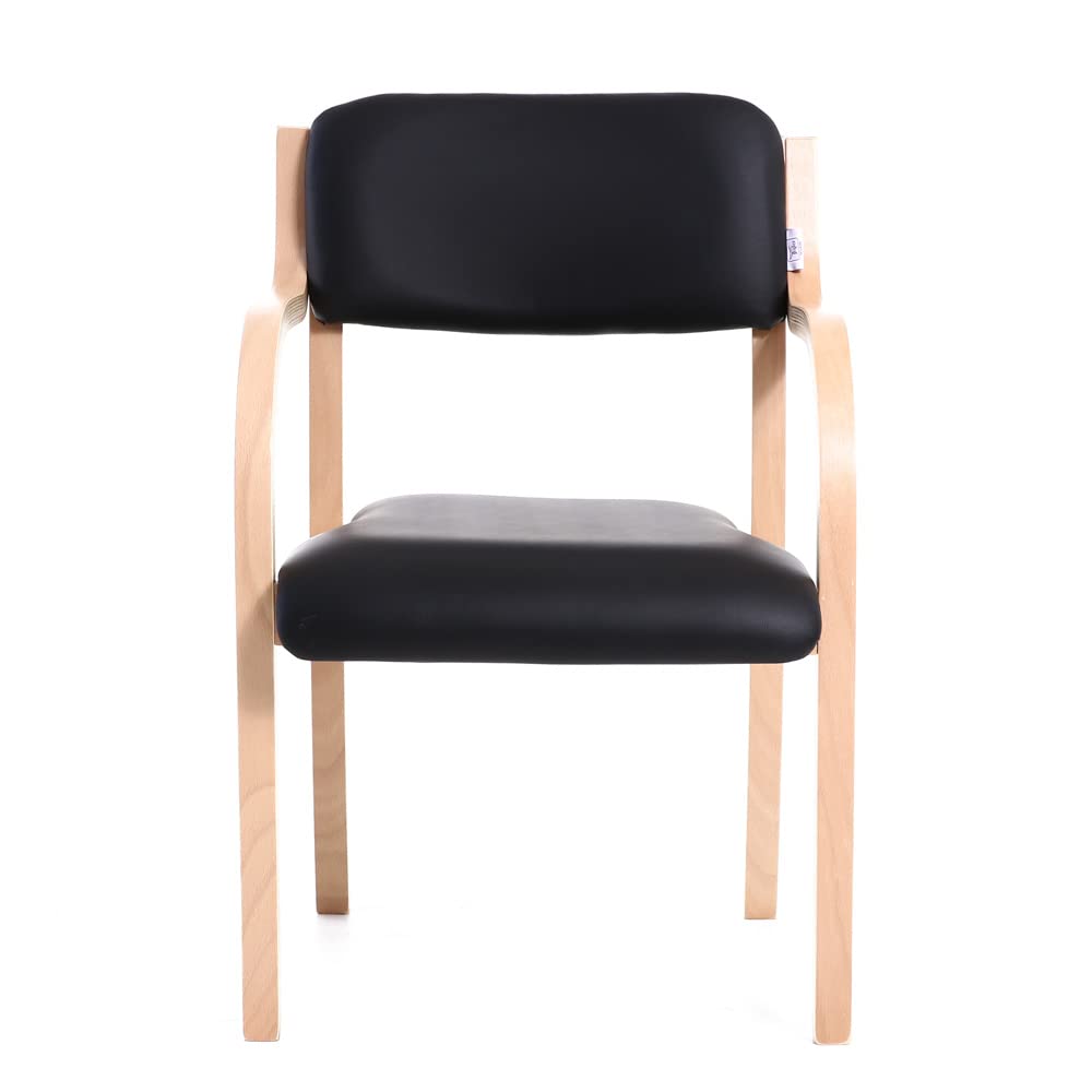 Teqler Chaise visiteuse Noir