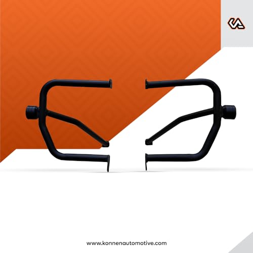 Image of Crash Guard Compatible with Honda CB350 / HNESS CB350 / RS CB350 with Frame Sliders (Tourer) (Pair of 1)