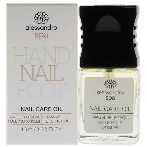 alessandro SPA - Aceite para cutículas, cuidado de cutículas, 50 ml