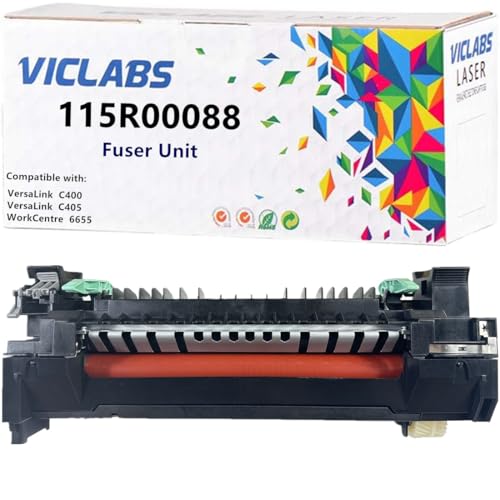 VicLabs 115R00088 fuser Unit 110V Replacement for Xerox 115R00088 fuser Unit for use in Xerox VersaLink C400 C405 WorkCentre 6655 Printers,110V (1- Pack)