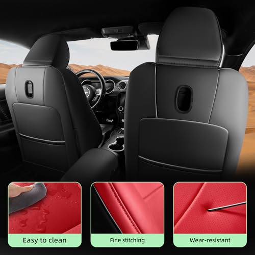 Image of for Ford Mustang Seat Cover 2015-2026 Coupe Hardtop Interior Seat