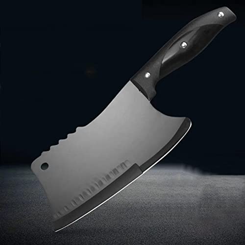 ステンレス鋼の骨切りナイフ肉切り包丁包丁肉野菜スライスクリーバー高硬度キッチンシェフナイフ 家庭用&キッチン(1PC)